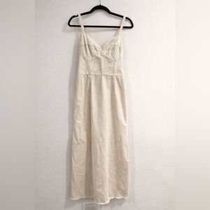 Sincerely Jules Cream Strapless Dress